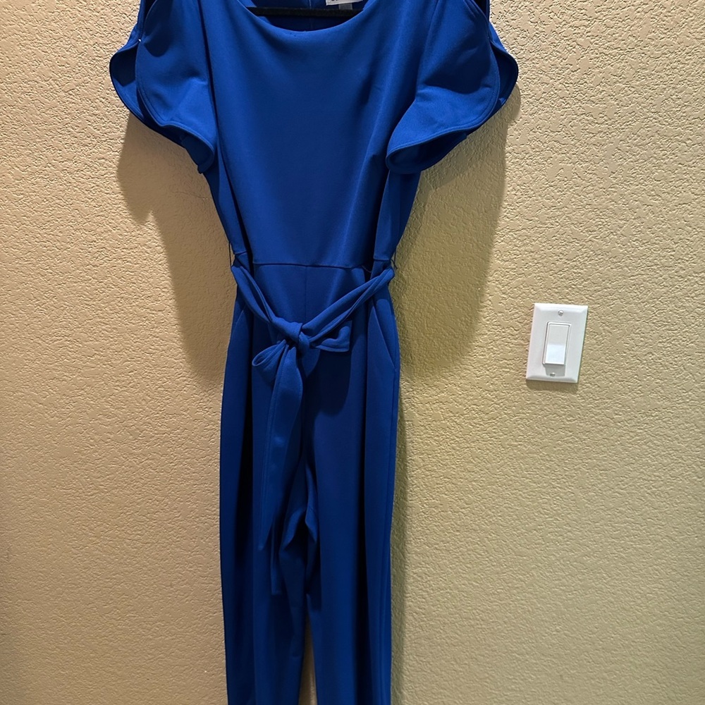 Calvin Klein Royal Blue jumpsuit - Picture 3 of 5